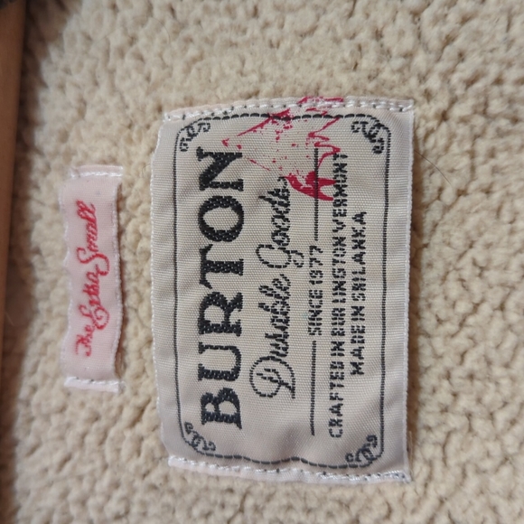 Women's Extra Small Dark Green Burton Hoodie w/ Thumb Holes - Picture 3 of 5